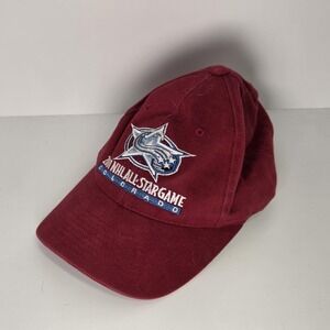 Colorado Avalanche Hat Cap Mens One Size Red‎ 2001 NHL All Star Logo Athletic